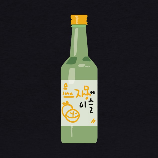 Soju Bottle by nanaminhae